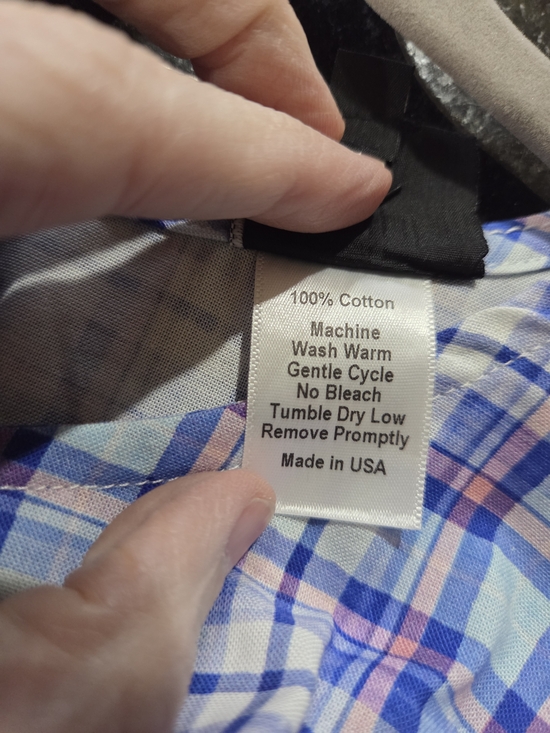 Retrolicious Blue & White Plaid Sleeveless Midi Dress - Size XL - Picture 10 of 11